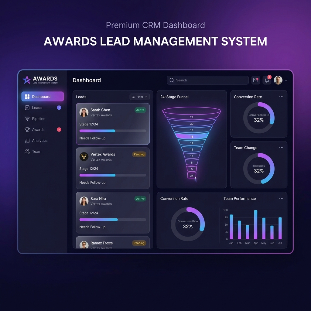 ACES Awards Lead Management System